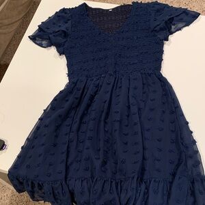 Navy Blue Women’s Dress